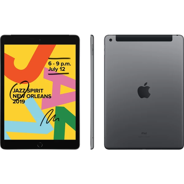 Apple iPad 10,2" 128GB Wi-Fi + Cellular vesmírne šedý (2019) (Kategória A) - Tablety - Obrázok 6LUD000401