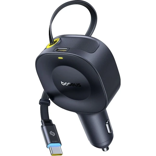 Baseus PrimeTrip VR2 USB-C nabíjačka do auta 1,5m 30W 1x USB-C čierna - Nabíjačky - Obrázok 6MBQ000K01