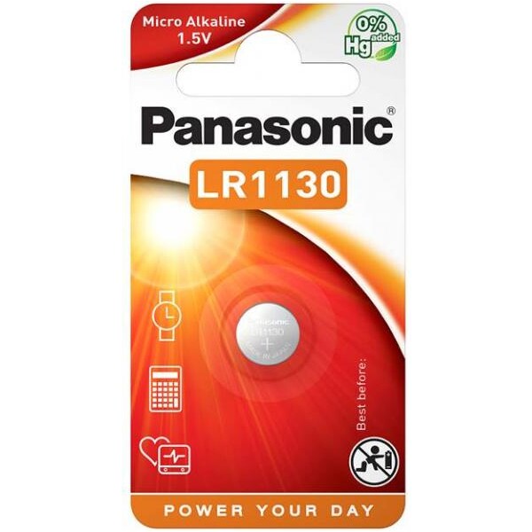 Panasonic LR1130 alkalická mikro batéria (1ks)