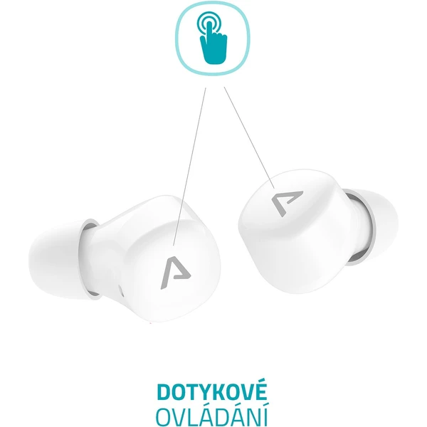 LAMAX Dots2 Touch Wireless Charging biela - Slúchadlá - Obrázok 6MSS600301