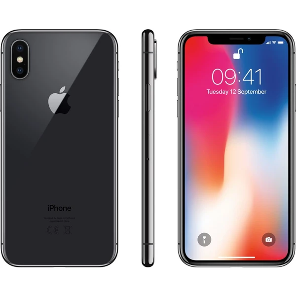 Apple iPhone X 256GB vesmírne šedý (Kategória B) - Mobilné telefóny - Obrázok 6O9L000101