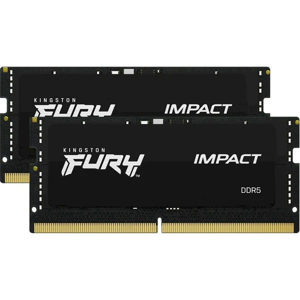 Kingston FURY Impact DDR5 32GB 6400MT/s CL38 SO-DIMM (2x16GB) XMP - Operačné pamäte - Obrázok 6OJE000K01