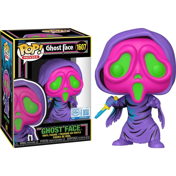 Funko POP! #1607 Movies: Ghostface - Ghostface (BLKLT) - Funko POP! - Hlavný obrázok
