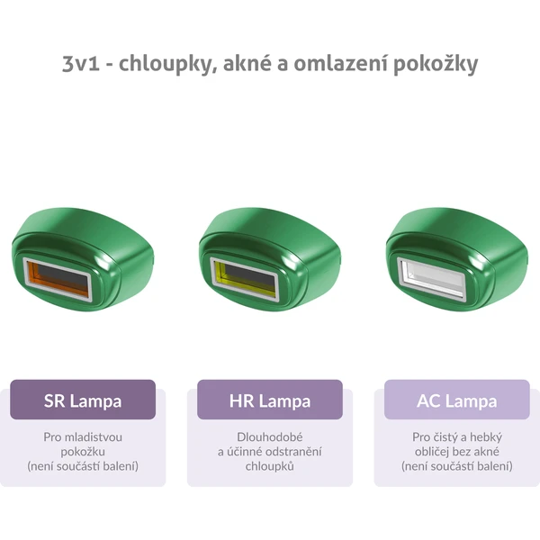 TrueLife odstraňovač chĺpkov BELLE IPL E3 - Senzory - Obrázok 6P4D300401