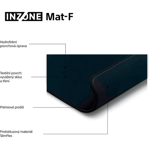 Sony INZONE Mat F herná podložka pod myš - Podložky - Obrázok 6QBH000K01