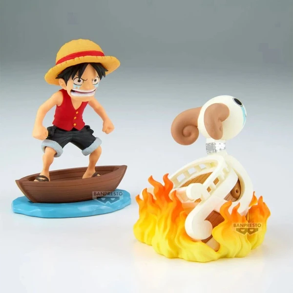 Figúrka Bandai Banpresto ONE PIECE - MONKEY.D.LUFFY & GOING MERRY 8 cm - Figúrky - Obrázok 6QBI000K01