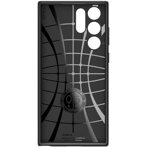 Spigen Liquid Air kryt Samsung Galaxy S22 Ultra čierny - Puzdra - Obrázok 6QGY600301