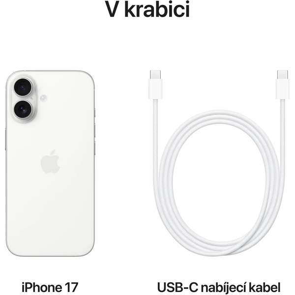 Apple iPhone 17 256GB biely - Mobilné telefóny - Obrázok 6QMH000K01
