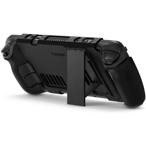 Spigen Thin Fit kryt s Kick Stand Steam Deck čierny - Puzdra - Obrázok 6QN5000701