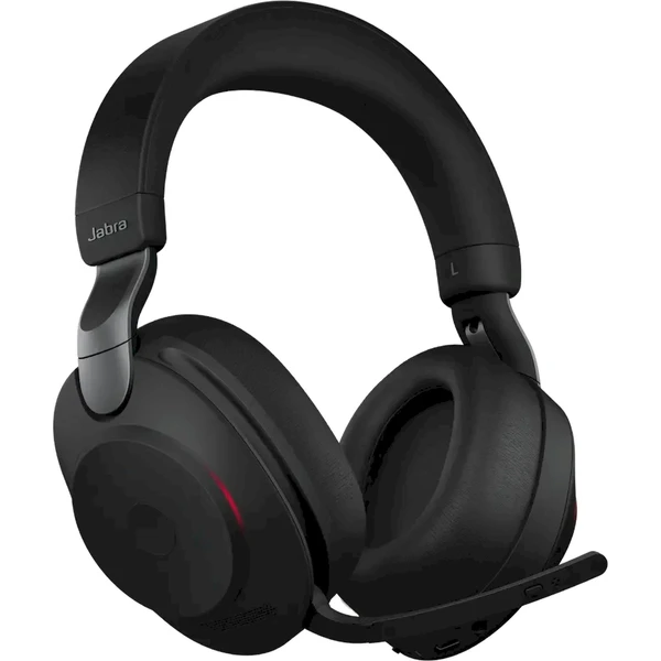 Jabra Evolve2 85 Link380/390c UC Stereo bezdrôtové slúchadlá so stojanom čierna - Slúchadlá - Obrázok 6R4J000K01