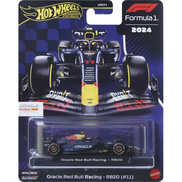 Model Hot Wheels Premium Formula 1 HRV11 (viac druhov) - Hračky - Obrázok 6RBI000K01