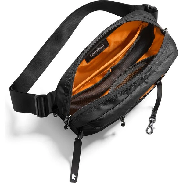 tomtoc Aviator T33 taška cez rameno M čierna - Popruhy a crossbody - Obrázok 6SCG000K01