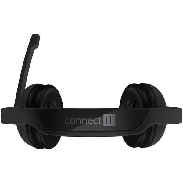 CONNECT IT HOME & OFFICE náhlavné slúchadlá s mikrofónom čierny - Slúchadlá - Obrázok 6SNV600301