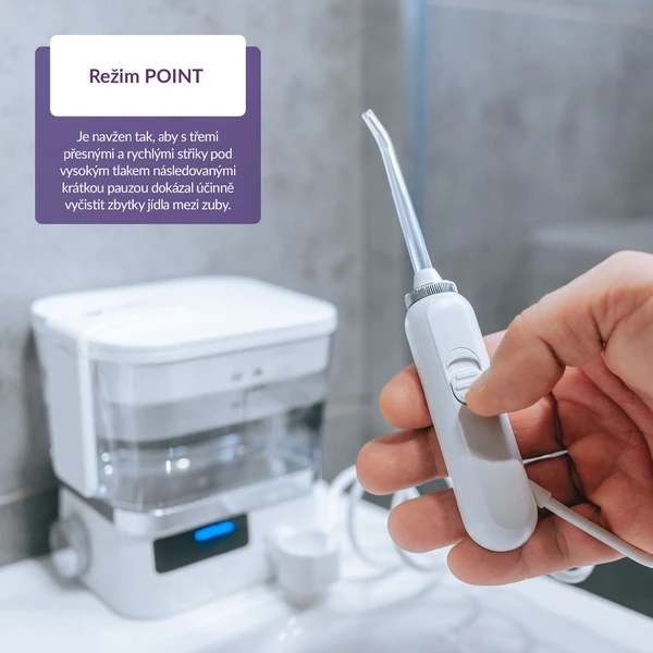 TrueLife AquaFloss Station F300 ústna sprcha biela - Ústne sprchy - Obrázok 6SUL000K01