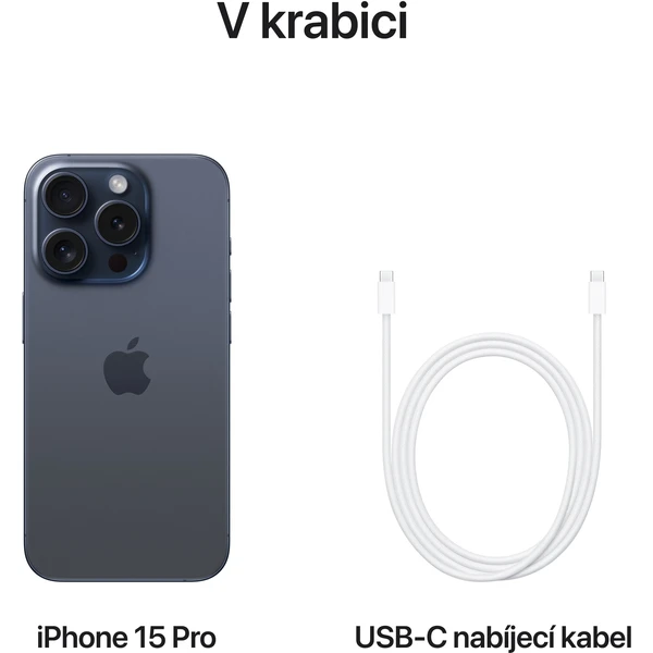 Apple iPhone 15 Pro 1TB modrý titán (Kategória A) - Mobilné telefóny - Obrázok 6T39000601