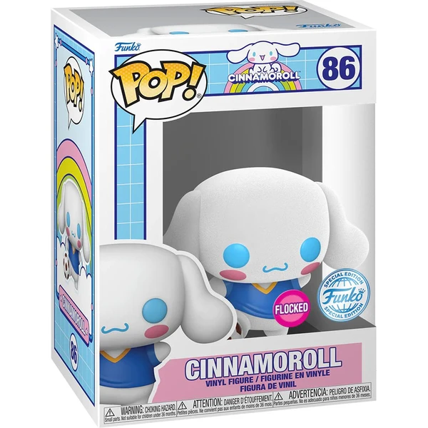 Funko POP! #86 Sanrio: Hello Kitty - Cinnamoroll (Flocked) (Exclusive) - Funko POP! - Obrázok 6TBE000K01
