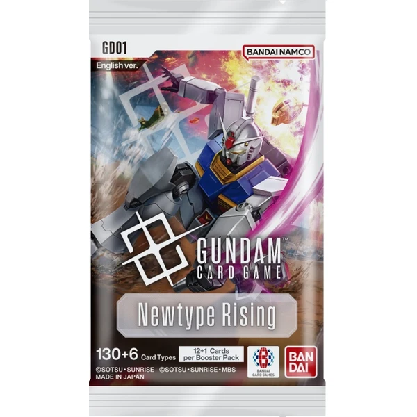 Gundam Card Game - Newtype Rising GD01 Booster (EN) - Zberateľské karty a nálepky - Hlavný obrázok
