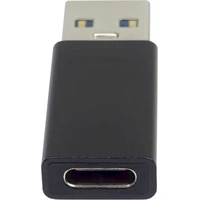 PremiumCord USB-A/USB-C redukcia čierna - Káble a redukcie