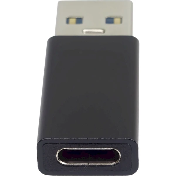 PremiumCord USB-A/USB-C redukcia čierna - Káble a redukcie - Hlavný obrázok