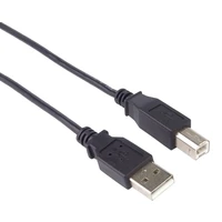 PremiumCord USB-A/USB-B kábel 0,5m čierny - Káble a redukcie