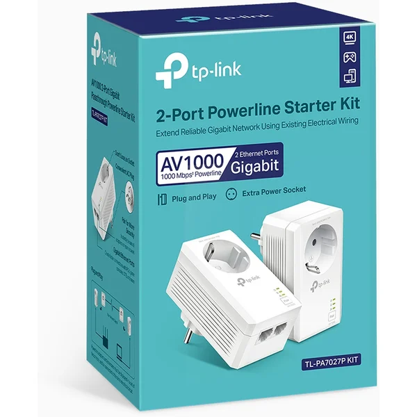 TP-Link TL-PA7027PKIT Powerline sada - Powerline - Obrázok 6TMFF00101