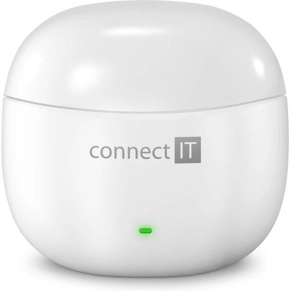 CONNECT IT True Wireless SonicBass slúchadlá do uší s mikrofónom biela - Slúchadlá - Obrázok 6TRK000K01