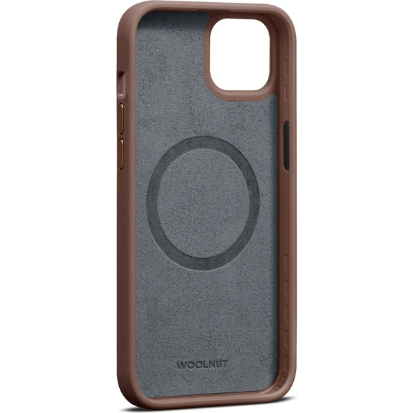 Woolnut MagSafe kožený kryt pre iPhone 15 Plus hnedý - Puzdra - Obrázok 6U00000L01