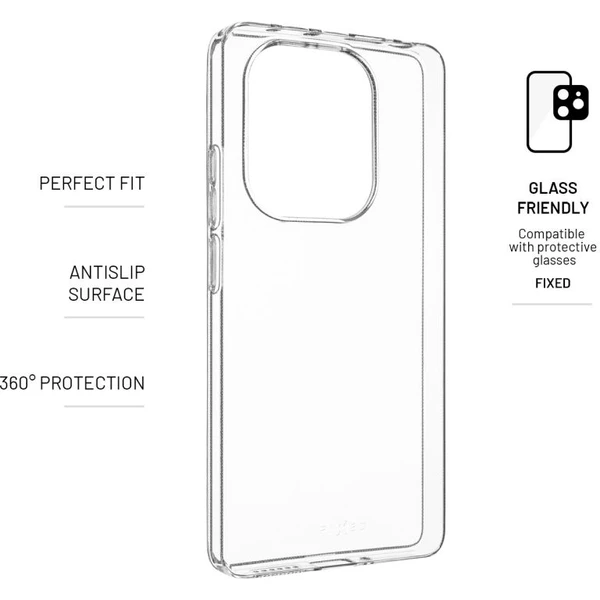 FIXED TPU kryt Xiaomi Redmi Note 13 Pro/Poco M6 Pro číry - Puzdra - Obrázok 6UA5000O01