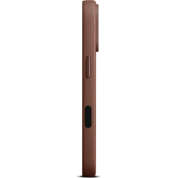 Woolnut MagSafe kožený kryt iPhone 17 Pro hnedý - Puzdra - Obrázok 6ULH000K01