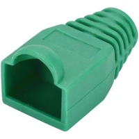 PremiumCord Kryt konektora RJ45 - zelená - Konektory