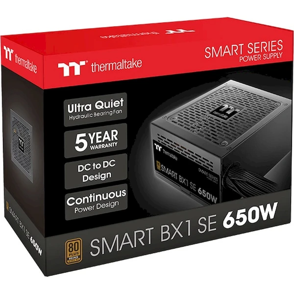 Thermaltake Smart BX1 SE 650W čierna - Zdroje - Obrázok 6VFL000K01