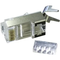 PremiumCord Konektor RJ 45 tienený, CAT6A, AWG 24-26 - Konektory