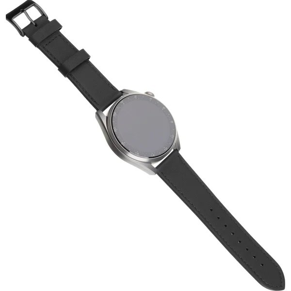 FIXED Leather Strap kožený remienok so šírkou 22mm pre smartwatch čierny - Remienky - Obrázok 6W7V600301