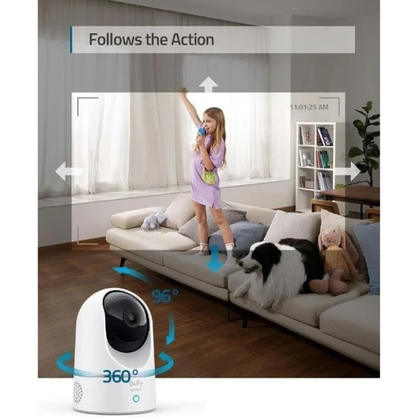 Anker eufy Indoor Cam E220 biela - IP kamery - Obrázok 6X2H100501