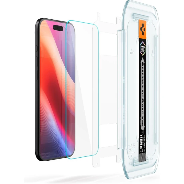Spigen Glass TR EZ Fit sklo iPhone Air číre (2 ks) - Ochranné fólie a sklo - Obrázok 6ZGH000K01