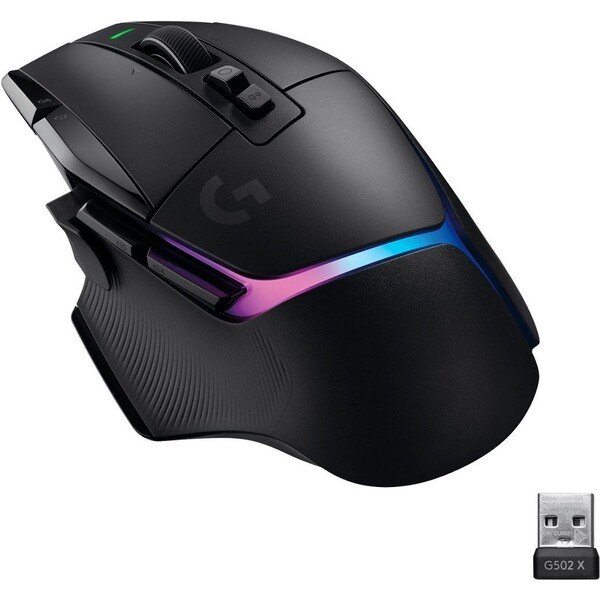 E-shop Logitech G502 X PLUS herná myš čierna