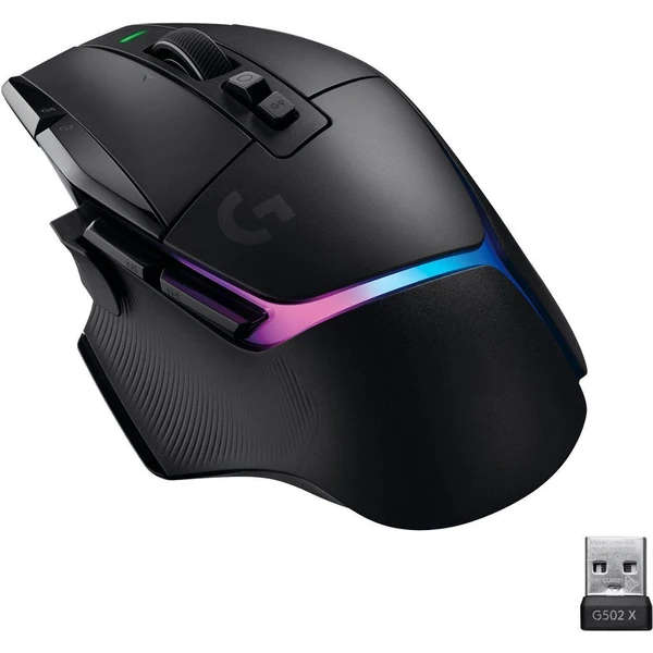 Logitech G502 X PLUS herná myš čierna - Myši - Hlavný obrázok
