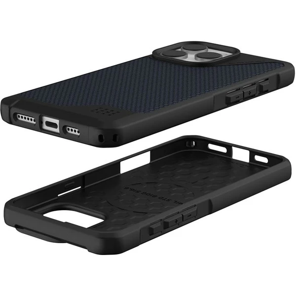 UAG Metropolis LT Magsafe Kevlar kryt iPhone 16 Pro Max tmavomodrý - Puzdra - Obrázok 6a14e83d4f734b169554a0423b15807b