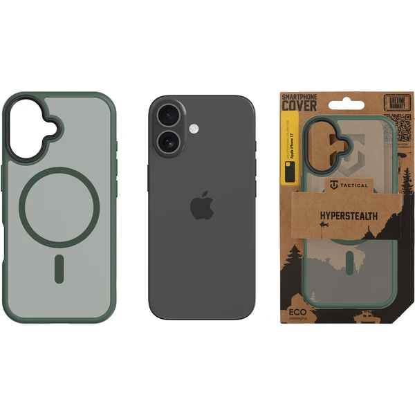 Tactical MagForce Hyperstealth kryt iPhone 17 Forest Green - Puzdra - Obrázok 6a1ae5347cc24c238fd9673eec376199