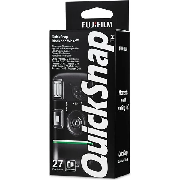 Fujifilm QuickSnap Black and White 400 27-EX - jednorazový fotoaparát čiernobiely - Fotoaparáty - Obrázok 6a1ffcbb172a44f3baa7e40ef92bc967