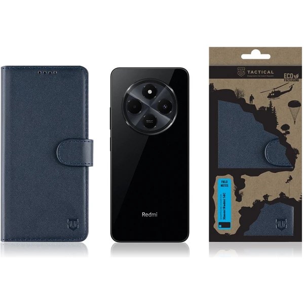 Tactical Field Notes púzdro Xiaomi Redmi 14C 4G/Poco C75 modré - Puzdra - Obrázok 6a29479dca164e68a7bb7f96e6d4efc5