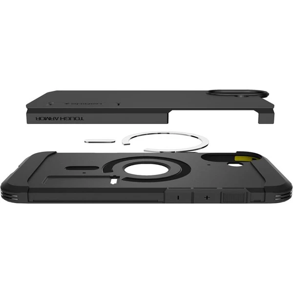 Spigen Tough Armor MagSafe kryt iPhone 16 black - Puzdra - Obrázok 6a4800dc542a4688b35d470526c51d86