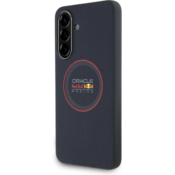 Oracle Red Bull Racing PU Leather Red Ring kryt Samsung Galaxy A56 modrý - Puzdra - Hlavný obrázok