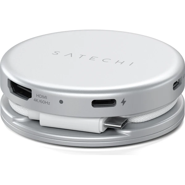 Satechi OntheGo 5-v-1 Multiport Adapter (1x HDMI 4K 60Hz, 1x USB-C až 5 Gbps, 1x USB-A 3.0 až - USB huby - Obrázok 6a7167fd80cf49b3ba3de5d56ae9e960