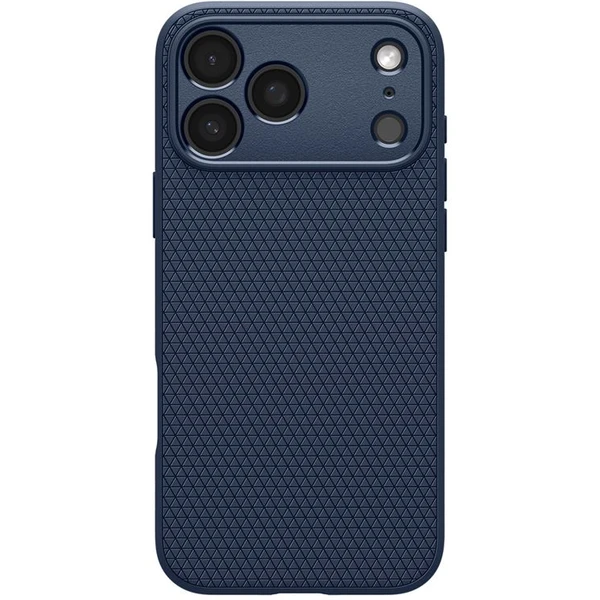 Spigen Liquid Air kryt iPhone 17 Pro navy blue - Puzdra - Obrázok 6aac26151fa14d548c4102245688d657