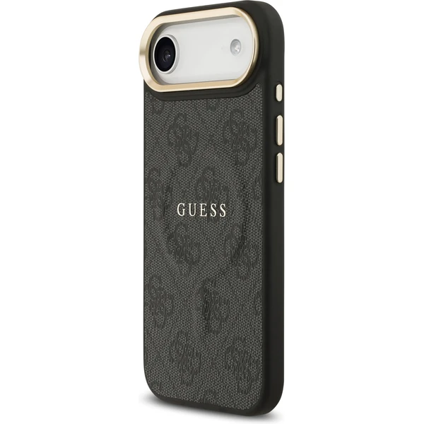 Guess PU Leather 4G Gold Frame MagSafe kryt iPhone Air čierny - Puzdra - Obrázok 6ab12d9a3822424cbcb0bce23f83651c
