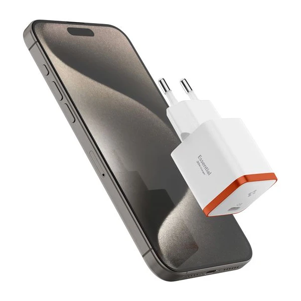 Spigen Essential (30W) USB-C nabíjačka biela - Nabíjačky - Obrázok 6abe46a75f3348a4841e5537493d0df1