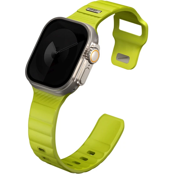 UNIQ Stride FKM Rubber vodeodolný remienok Apple Watch 49/45/44/42mm limetkový - Remienky - Obrázok 6ac215cfd10b47e885b22e313b23a88b