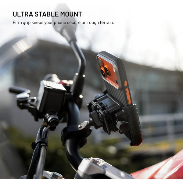 FIXED Bikee Anti-Shock univerzálny držiak na motorku a bicykel čierny - Držiaky - Obrázok 6ae87b743b99464f856de051426d300a
