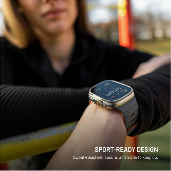 FIXED Silicone Magnetic Strap remienok Apple Watch 44/45/46/49mm svetlo šedý - Remienky - Obrázok 6b02990cb35d4f2ea2a452f32fe6b9b5